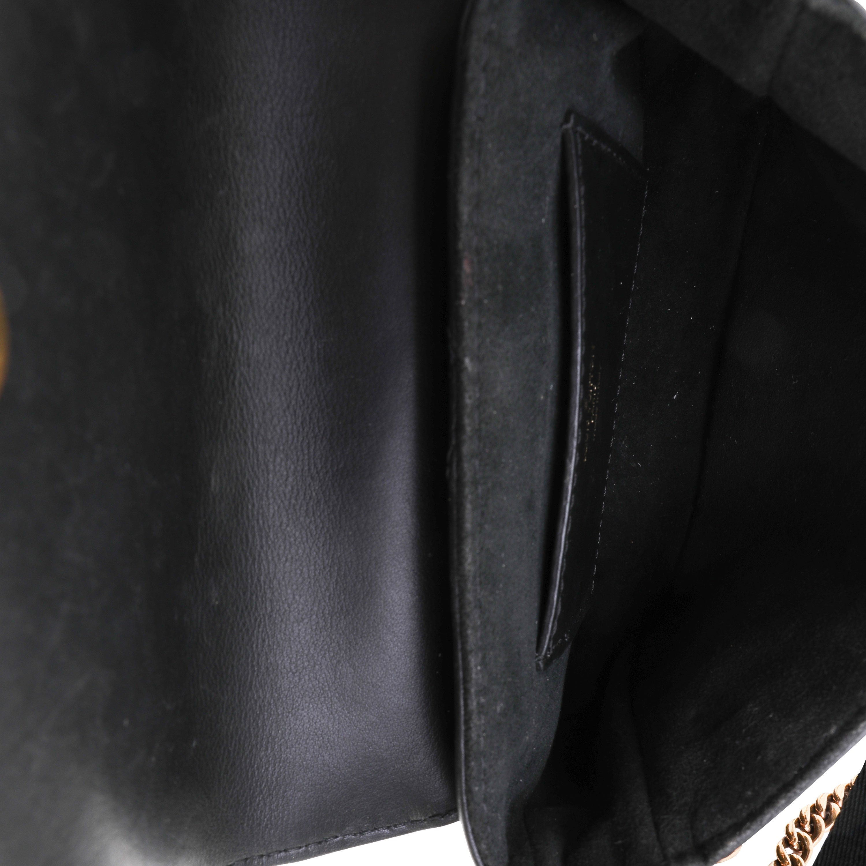 Louis Vuitton Louis Vuitton Black Quilted Leather New Wave Multi-Pochette