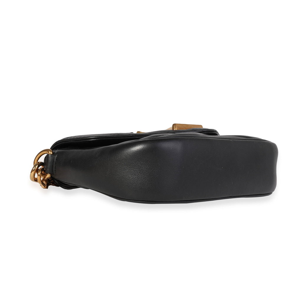 Louis Vuitton Louis Vuitton Black Quilted Leather New Wave Multi-Pochette