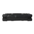 Louis Vuitton Black Monogram Embossed Taurillon Leather Soft Trunk Wallet