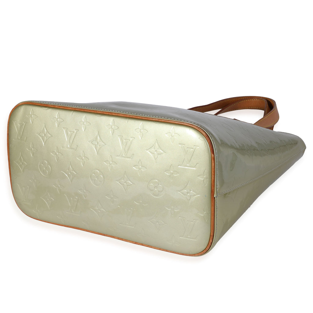 Louis Vuitton Louis Vuitton Silver Monogram Vernis Houston Tote
