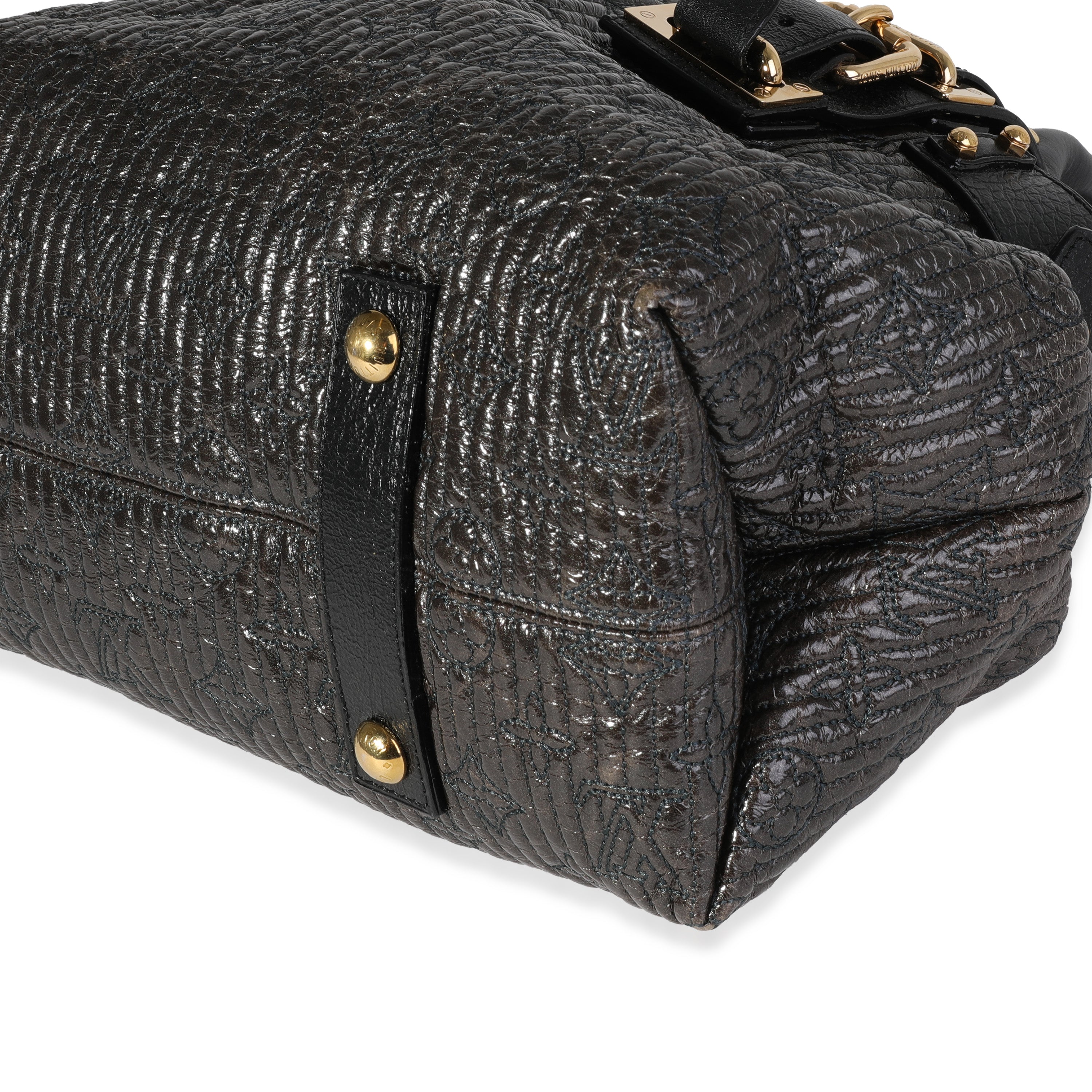 Louis Vuitton Louis Vuitton Limited Edition Black Monogram Motard Biker Bag