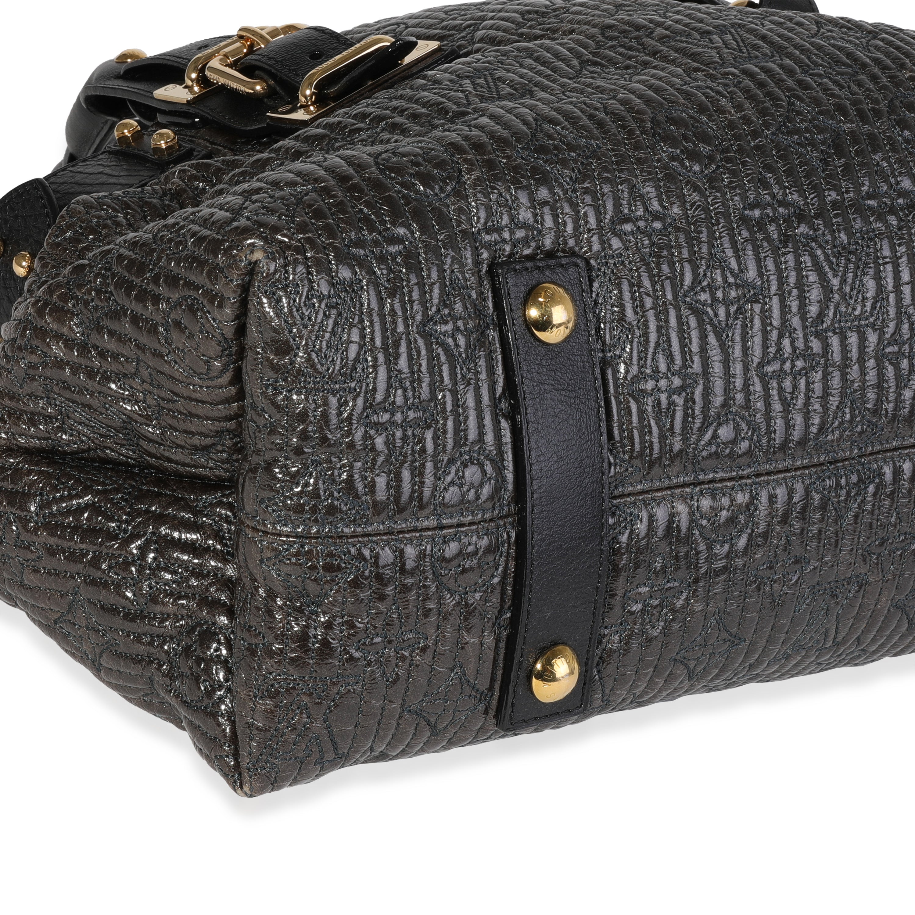 Louis Vuitton Louis Vuitton Limited Edition Black Monogram Motard Biker Bag