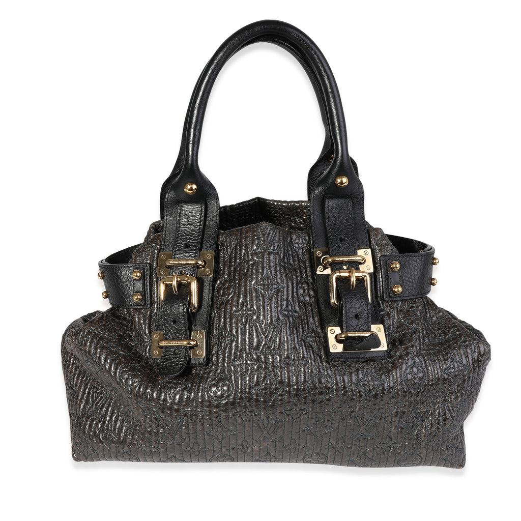 Louis Vuitton Louis Vuitton Limited Edition Black Monogram Motard Biker Bag