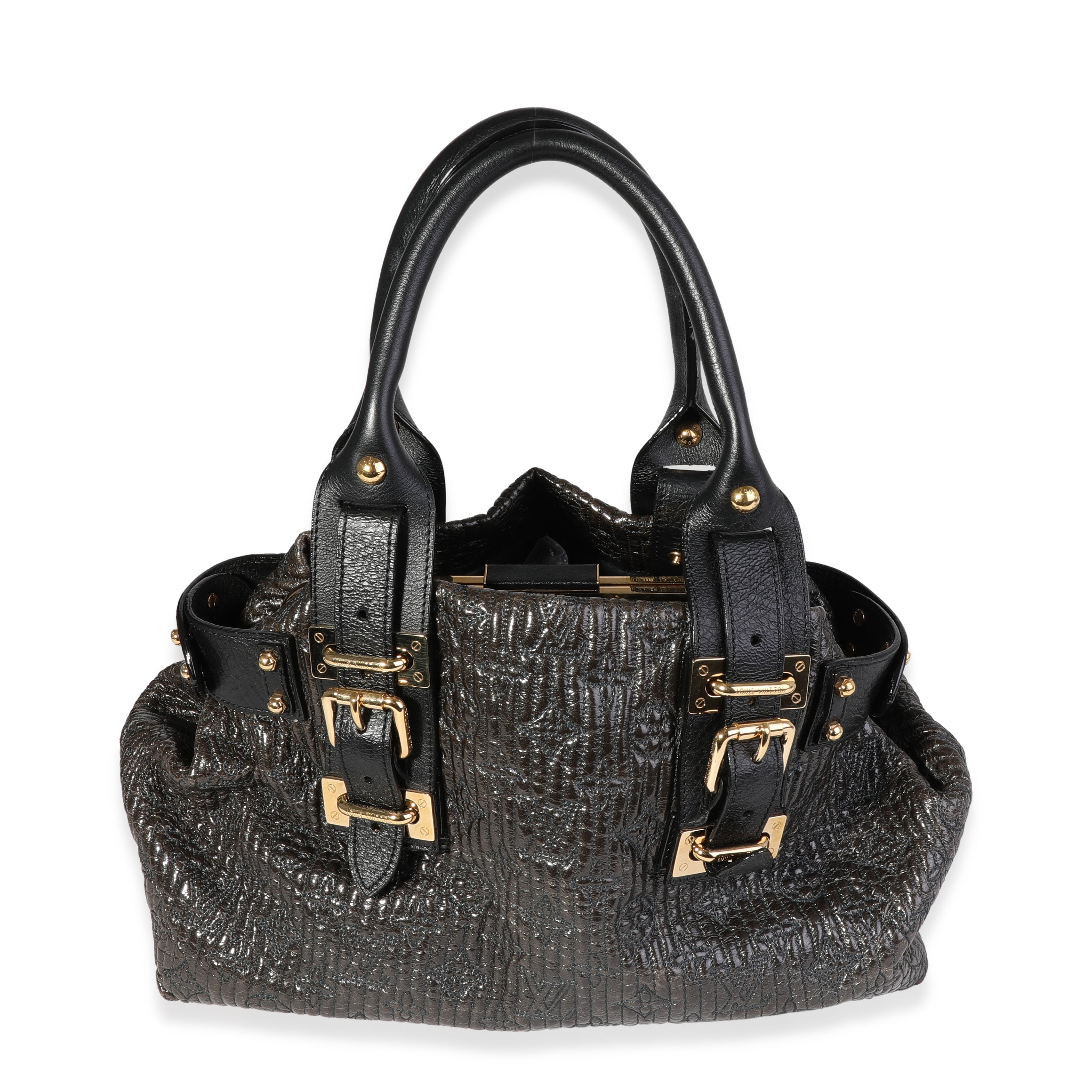 Louis Vuitton Louis Vuitton Limited Edition Black Monogram Motard Biker Bag
