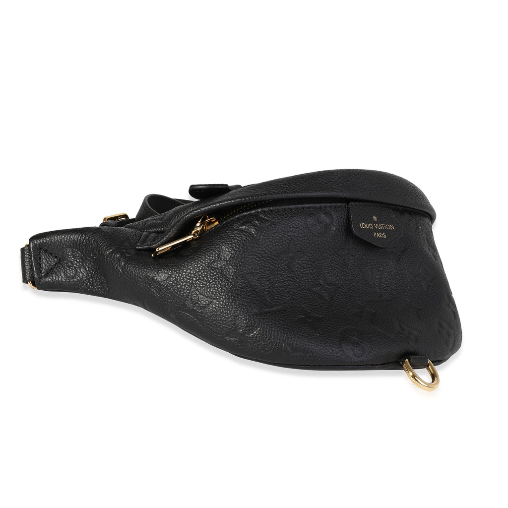 Louis Vuitton Louis Vuitton Black Monogram Empreinte Bumbag
