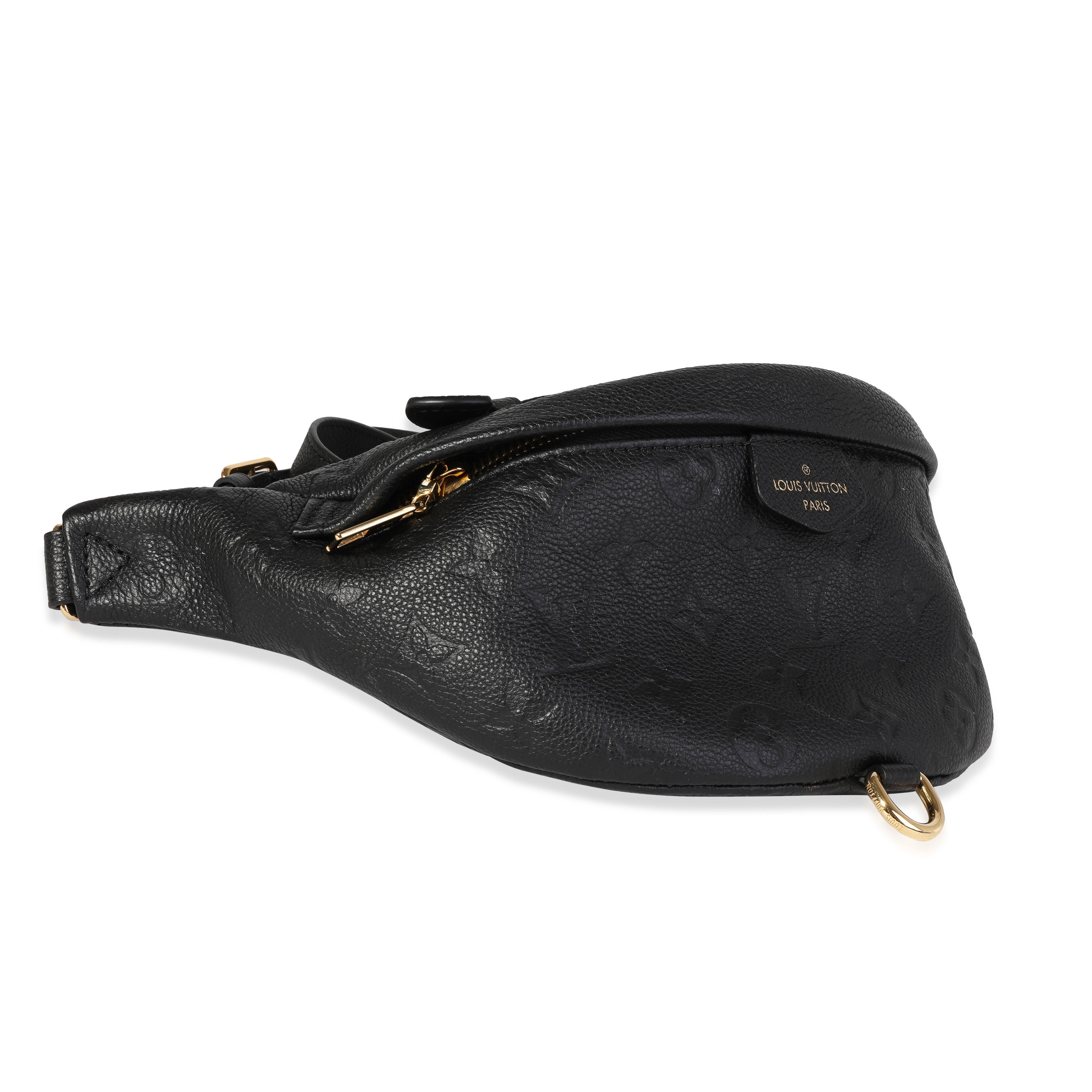 Louis Vuitton Louis Vuitton Black Monogram Empreinte Bumbag