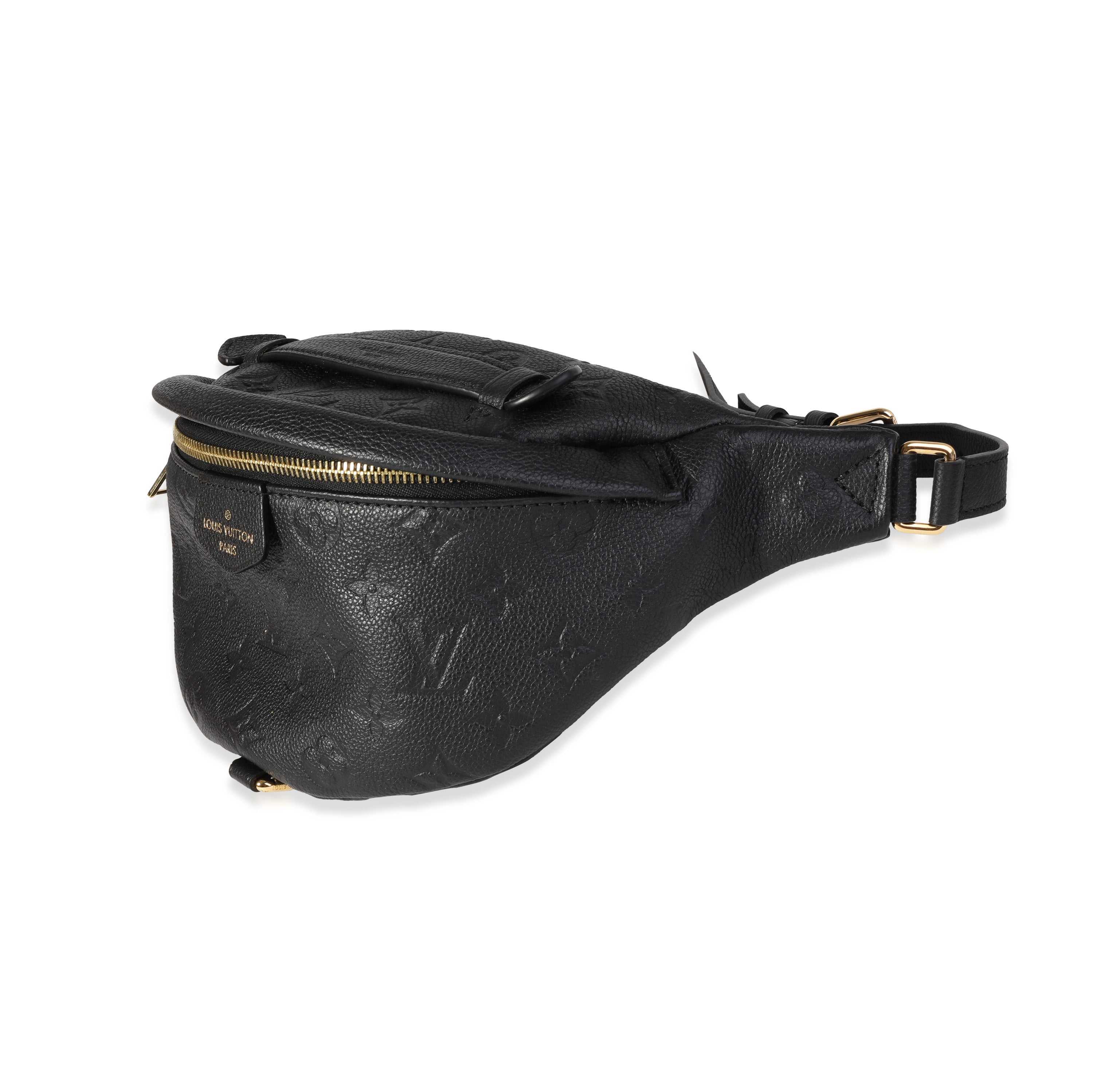 Louis Vuitton Louis Vuitton Black Monogram Empreinte Bumbag
