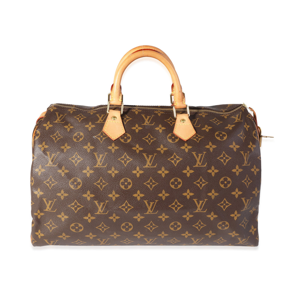 Louis Vuitton Louis Vuitton Monogram Canvas Speedy 40