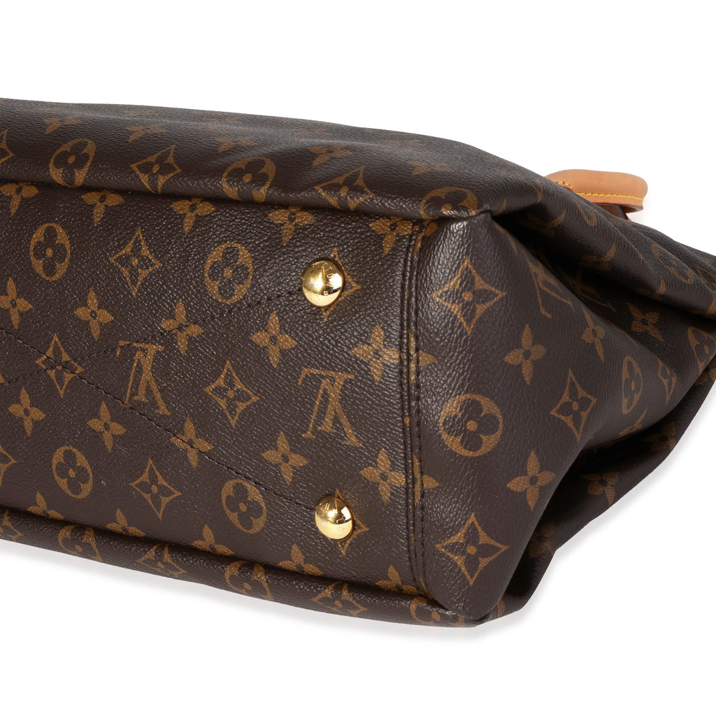 Louis Vuitton Louis Vuitton Monogram Canvas & Havane Leather Pallas MM