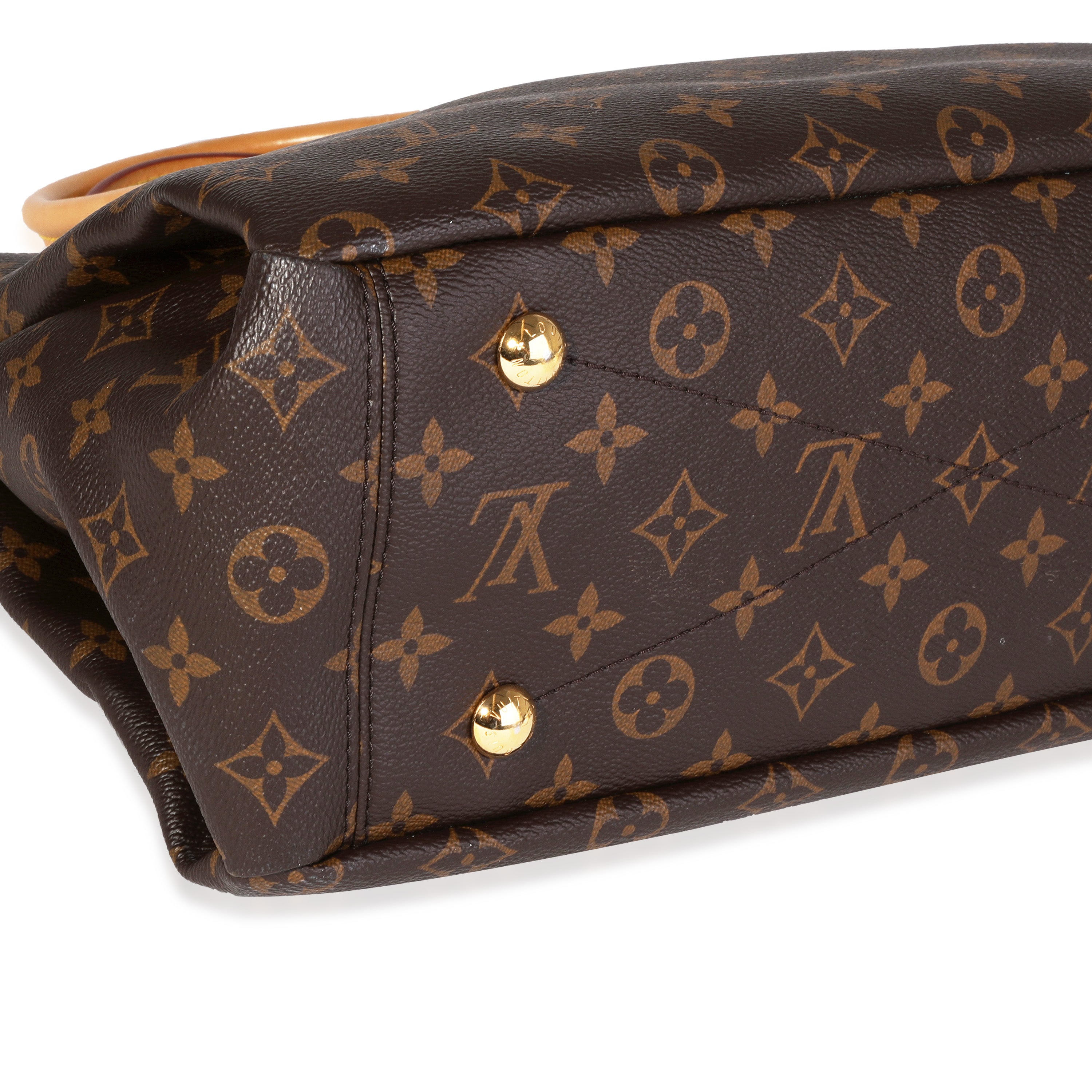 Louis Vuitton Louis Vuitton Monogram Canvas & Havane Leather Pallas MM