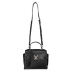 Louis Vuitton Louis Vuitton Black Soft Calfskin Lockme Ever BB