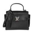 Louis Vuitton Louis Vuitton Black Soft Calfskin Lockme Ever BB