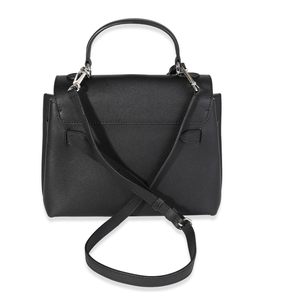 Louis Vuitton Louis Vuitton Black Soft Calfskin Lockme Ever BB