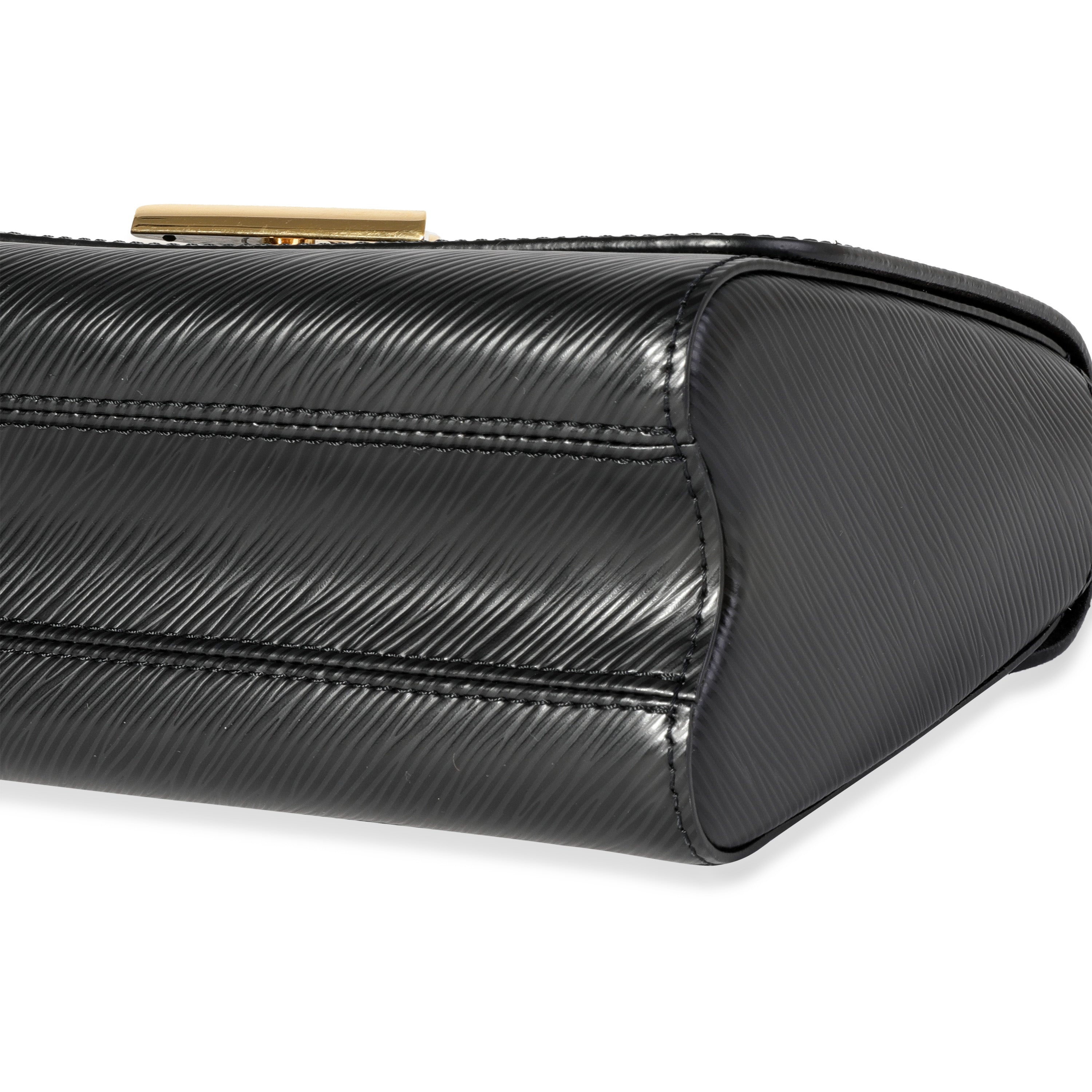 Louis Vuitton Louis Vuitton Black Epi Leather Twist MM