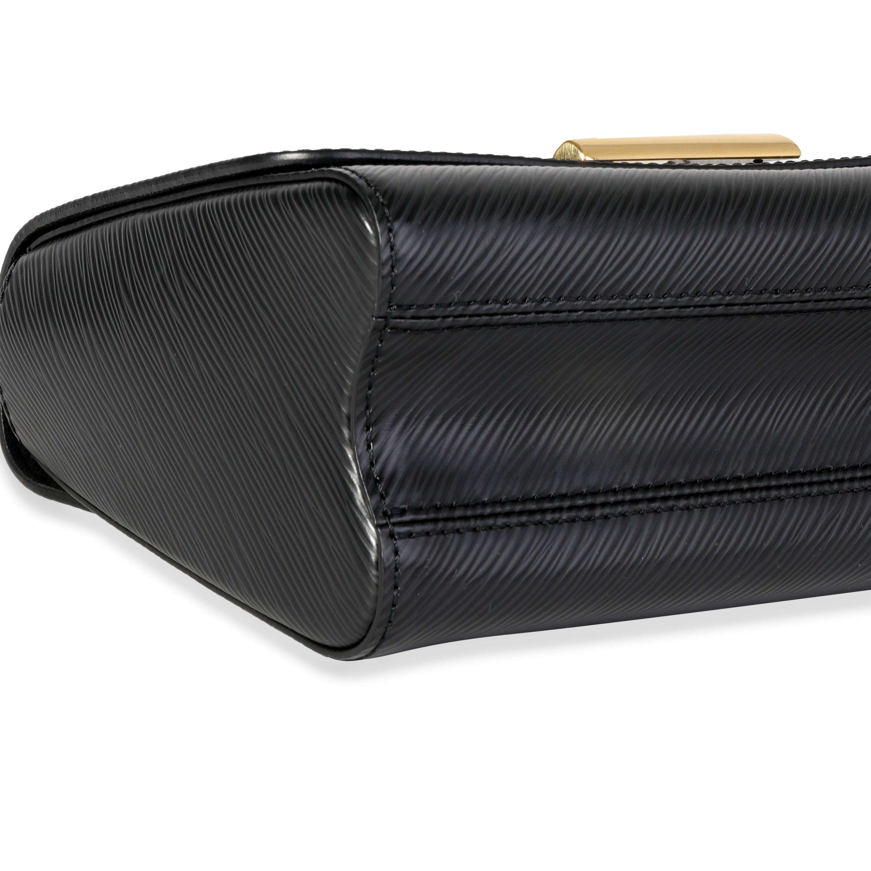 Louis Vuitton Louis Vuitton Black Epi Leather Twist MM