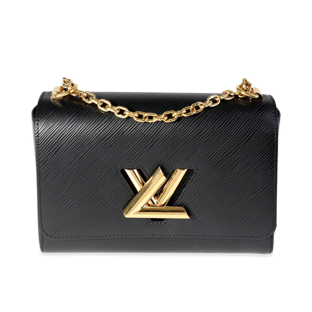 Louis Vuitton Louis Vuitton Black Epi Leather Twist MM