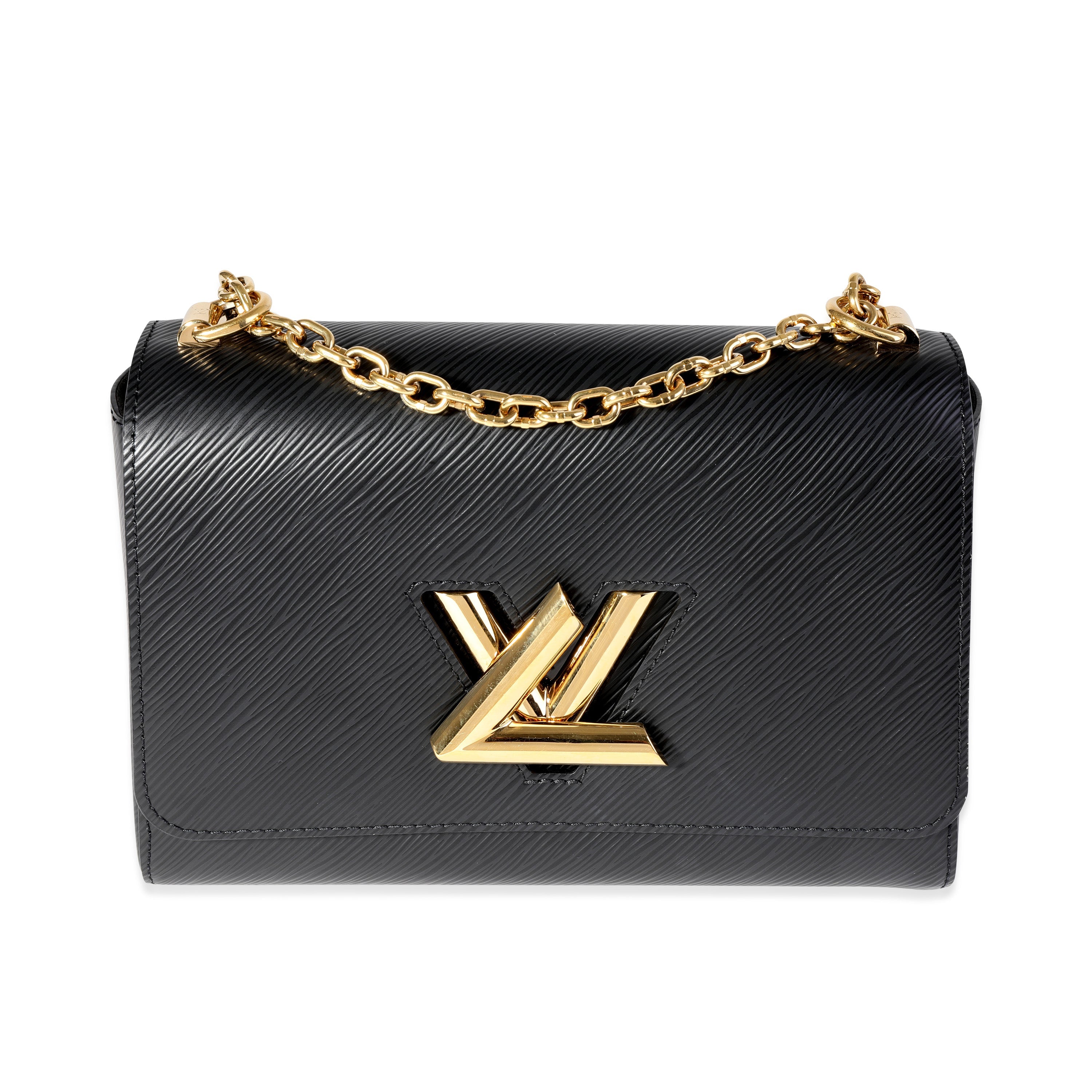 Louis Vuitton Louis Vuitton Black Epi Leather Twist MM