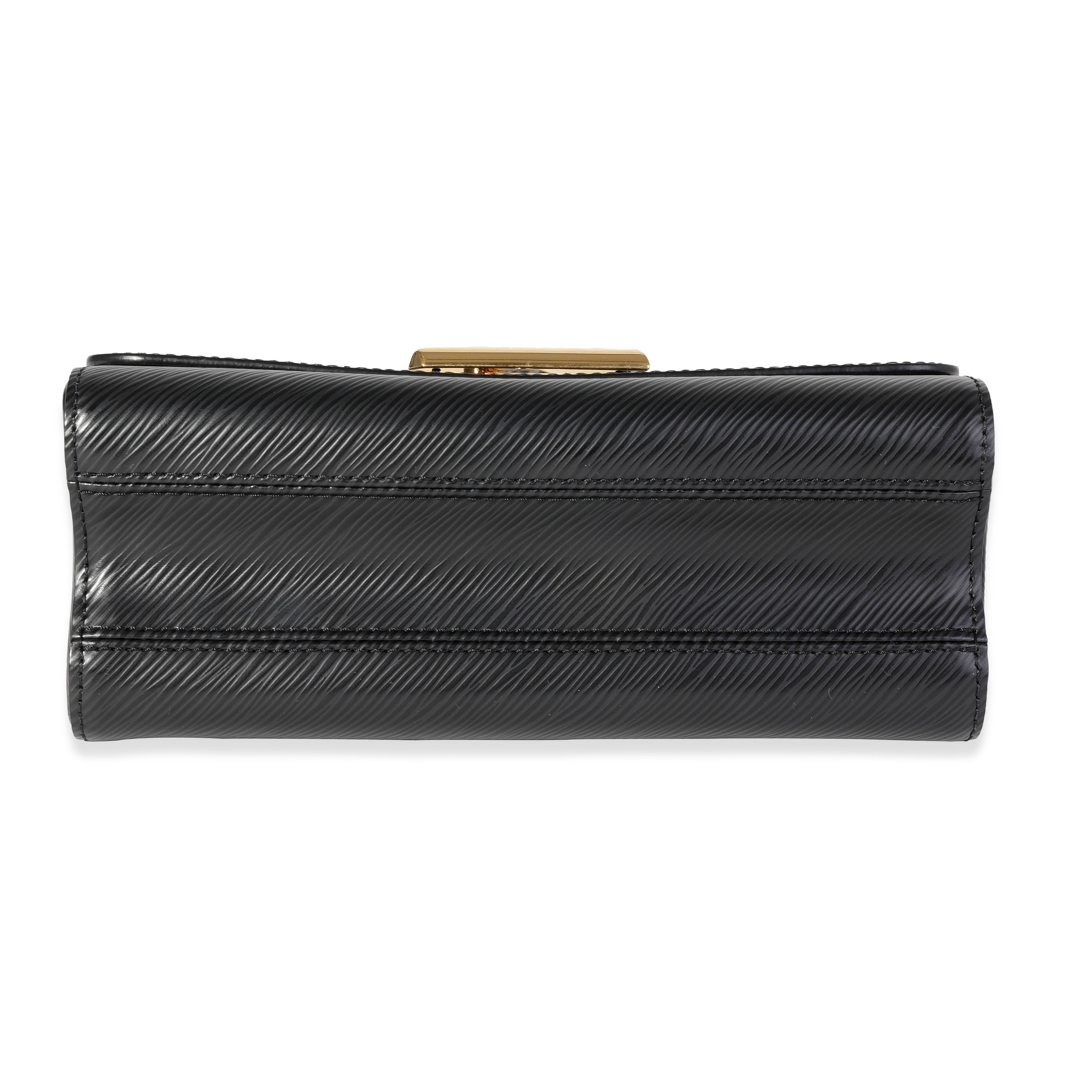 Louis Vuitton Louis Vuitton Black Epi Leather Twist MM