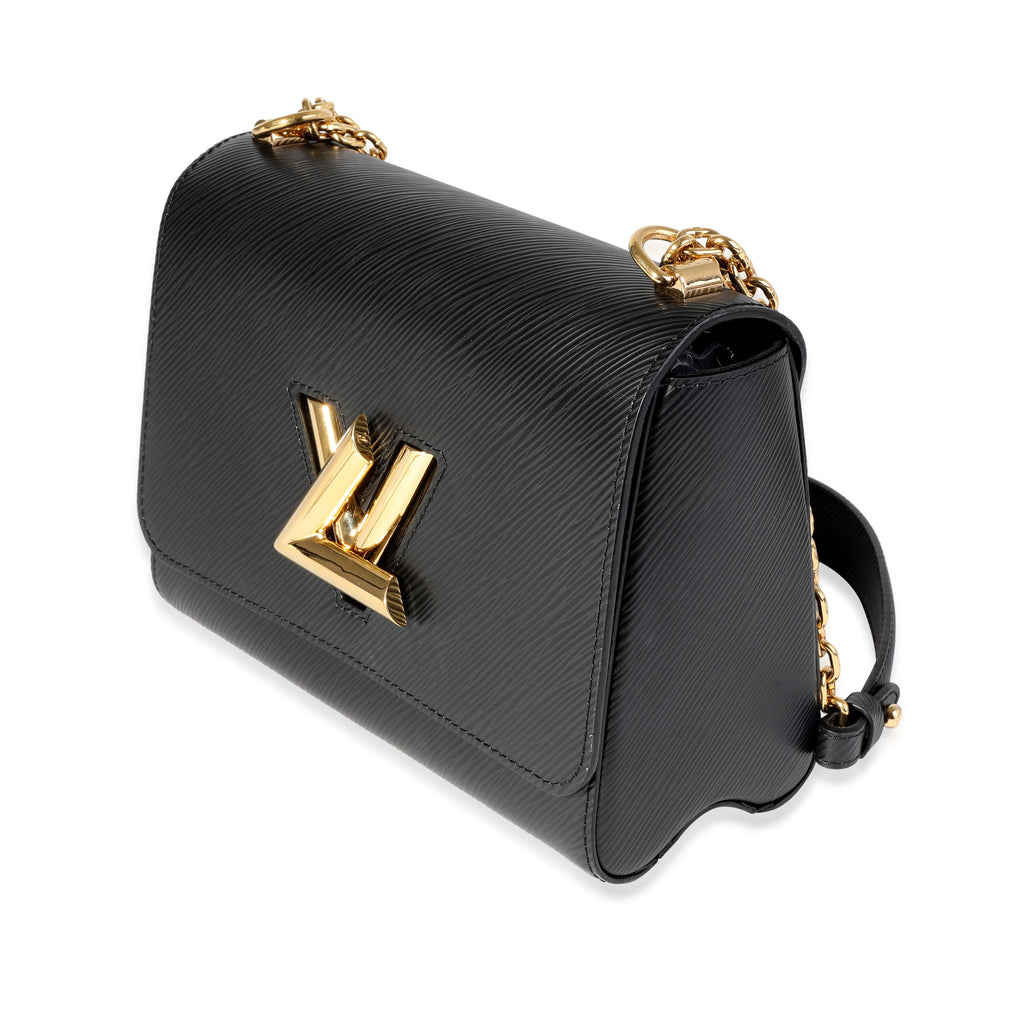 Louis Vuitton Louis Vuitton Black Epi Leather Twist MM