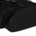 Louis Vuitton Louis Vuitton Black Monogram-Embossed Taurillon Christopher MM Backpack