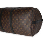 Louis Vuitton Monogram Macassar Keepall Bandoulière 55