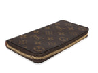 Louis Vuitton Louis Vuitton Monogram Canvas & Rose Ballerine Clémence Wallet