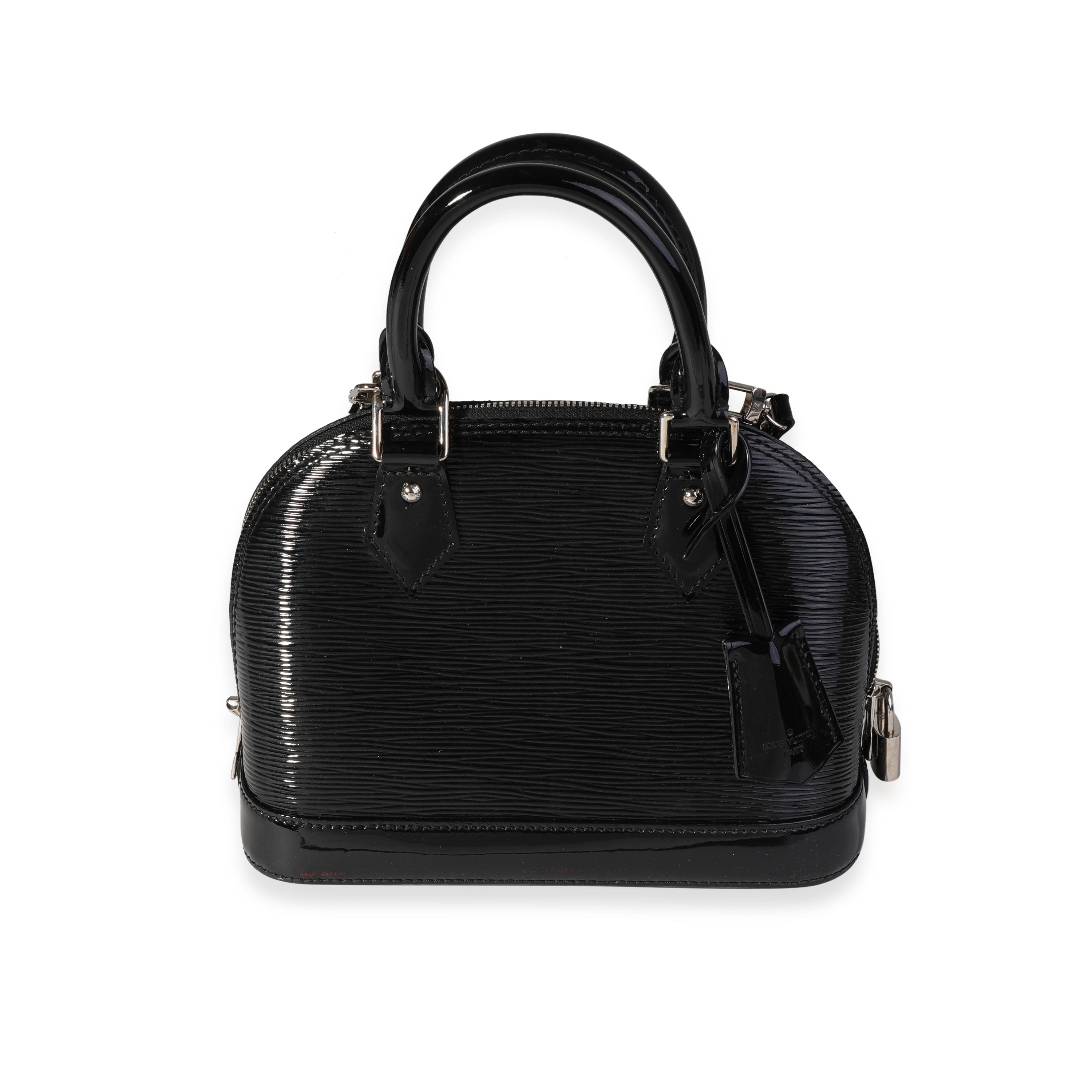 Louis Vuitton Louis Vuitton Black Electric Epi Alma BB