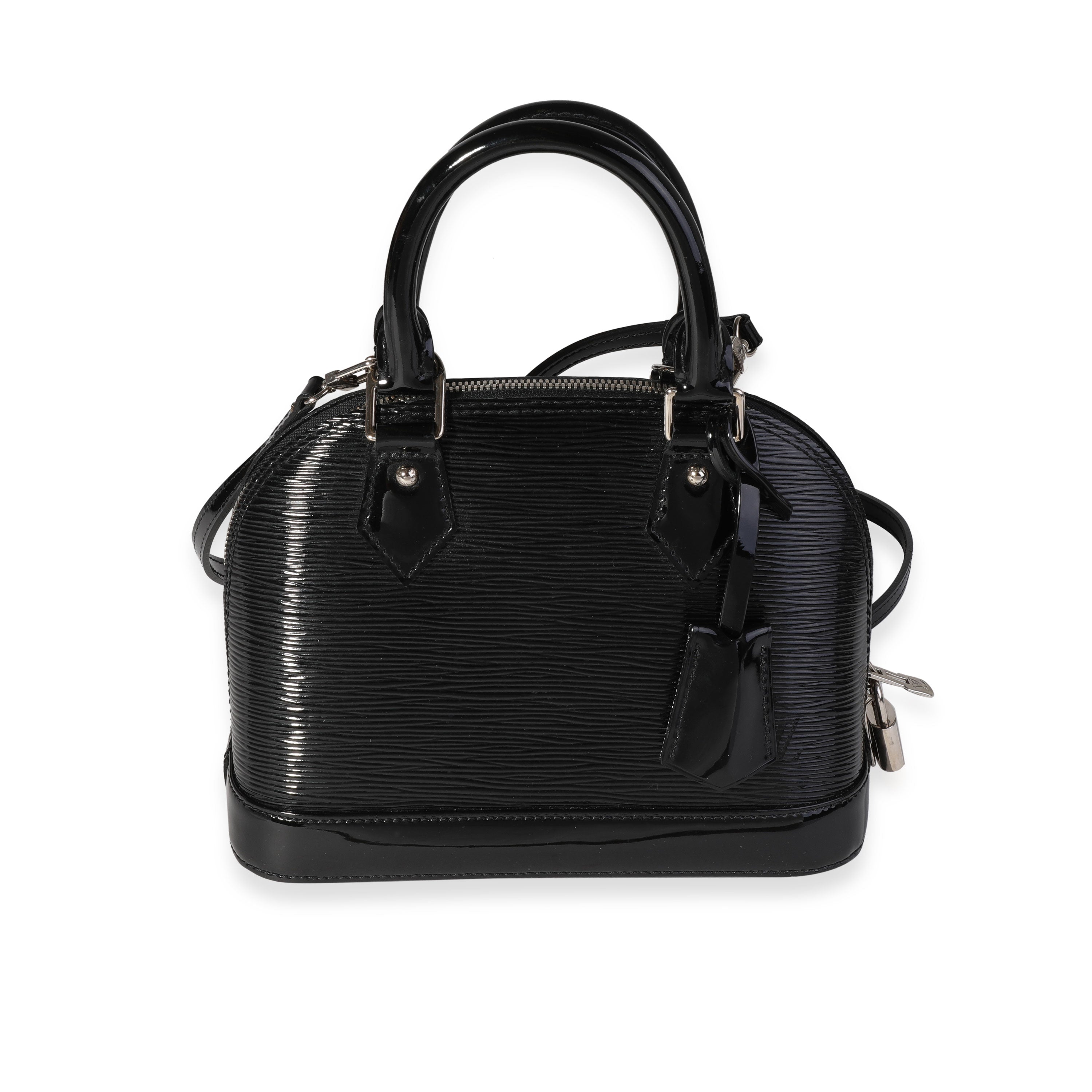 Louis Vuitton Louis Vuitton Black Electric Epi Alma BB