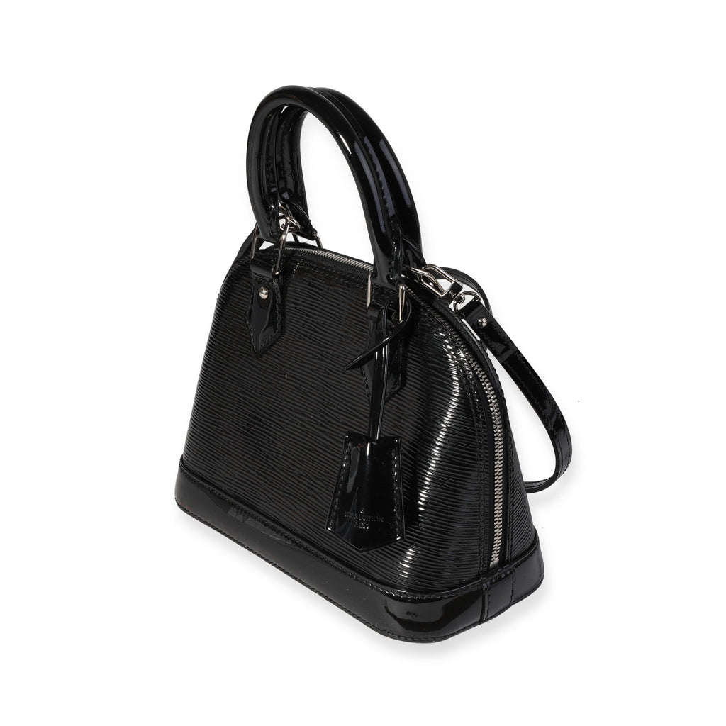 Louis Vuitton Louis Vuitton Black Electric Epi Alma BB