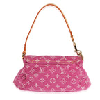 Louis Vuitton Louis Vuitton Pink Monogram Denim Pleaty Bag