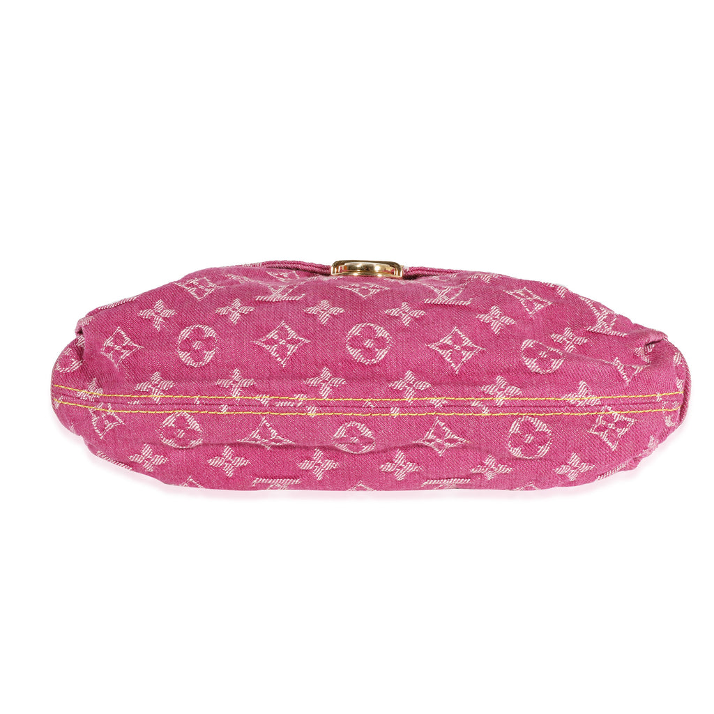 Louis Vuitton Louis Vuitton Pink Monogram Denim Pleaty Bag