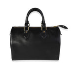 Louis Vuitton Louis Vuitton Black Epi Leather Speedy 25