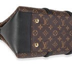 Louis Vuitton Louis Vuitton Monogram Canvas & Black Leather Soufflot MM