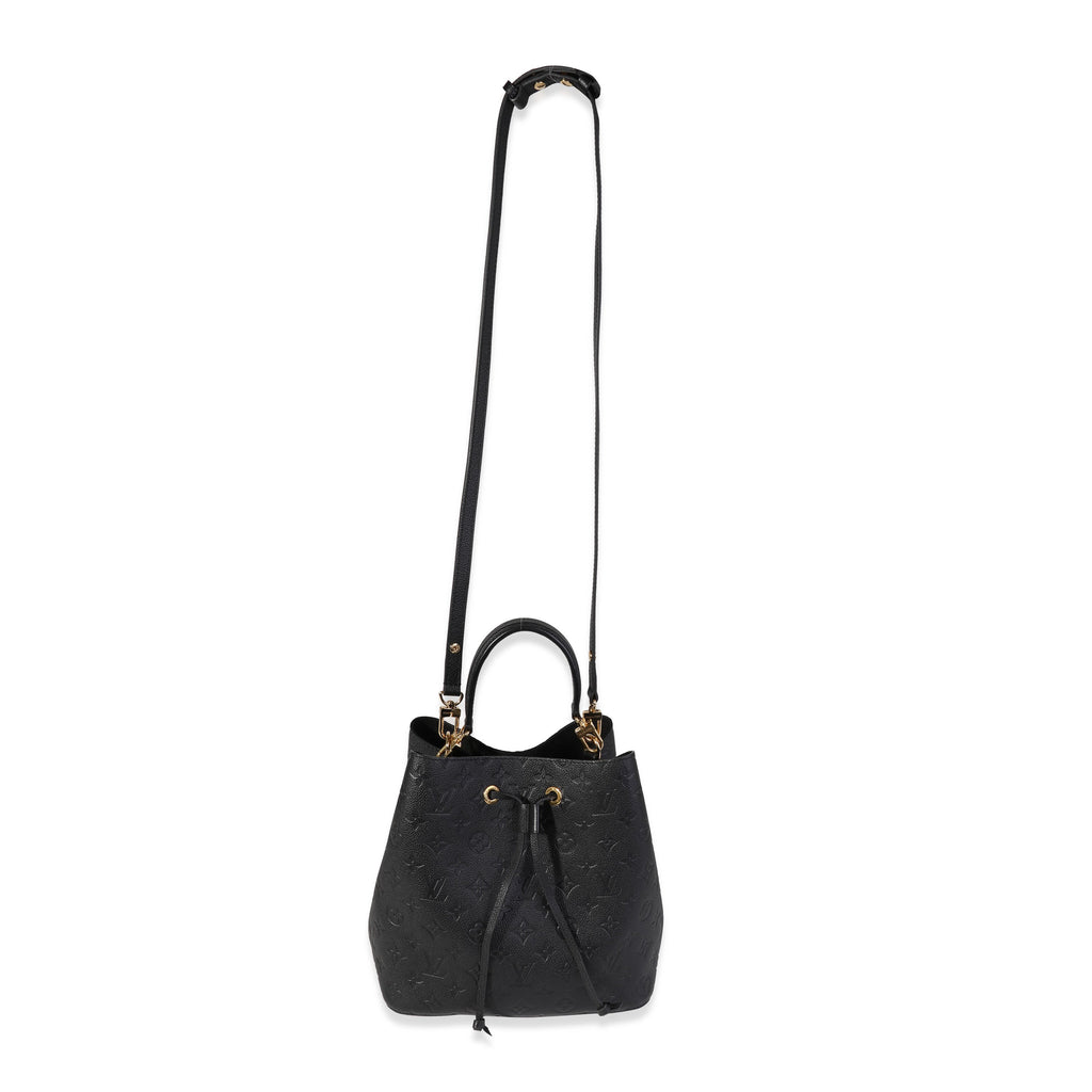 Louis Vuitton Louis Vuitton Black Monogram Empreinte NéoNoé