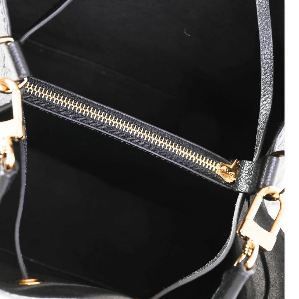 Louis Vuitton Louis Vuitton Black Monogram Empreinte NéoNoé