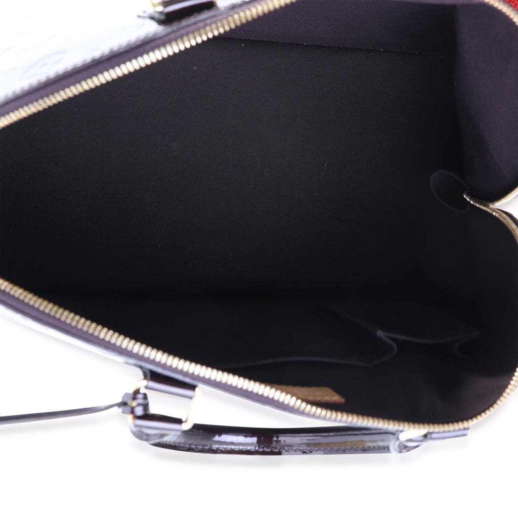 Louis Vuitton Louis Vuitton Amarante Monogram Vernis Alma GM