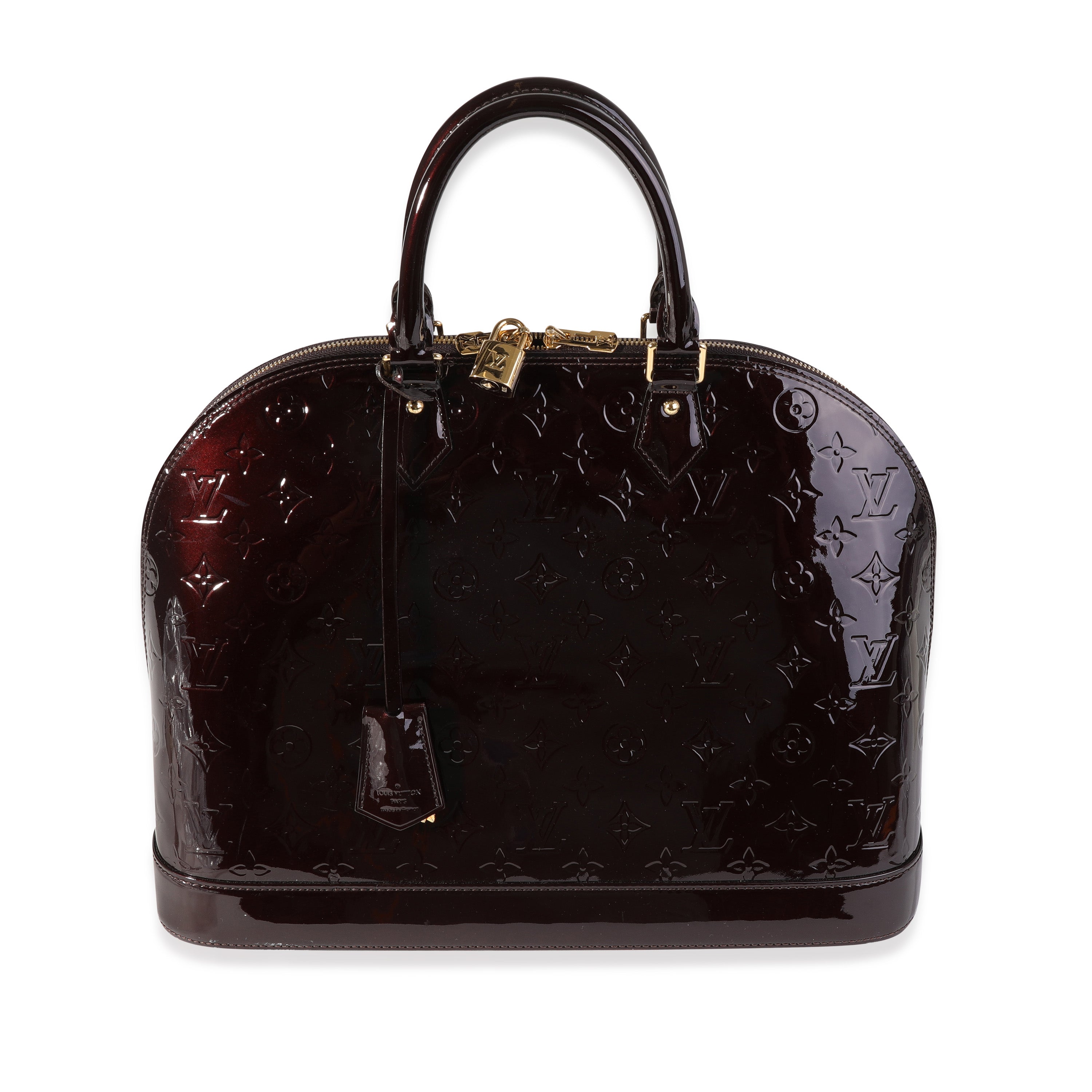Louis Vuitton Louis Vuitton Amarante Monogram Vernis Alma GM