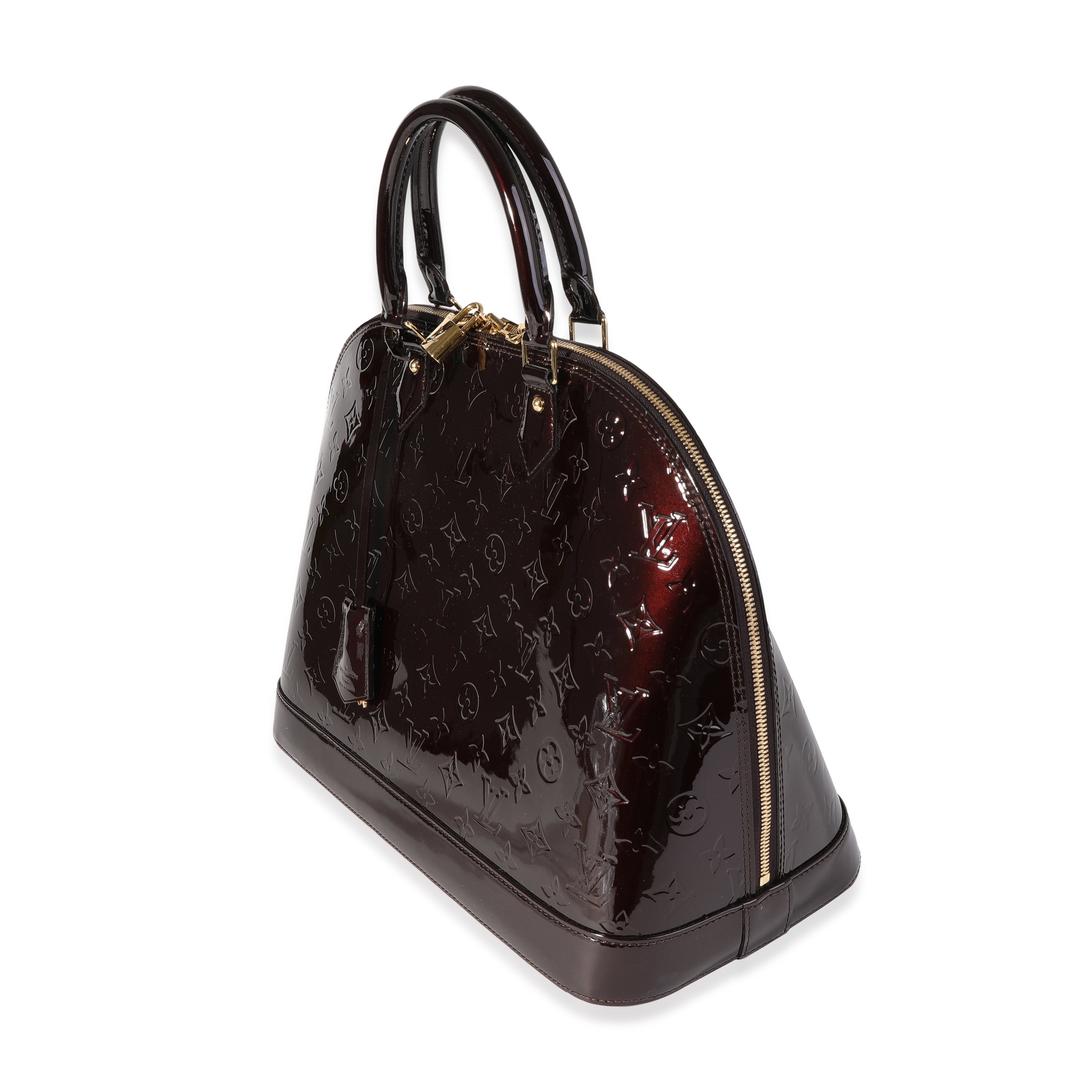 Louis Vuitton Louis Vuitton Amarante Monogram Vernis Alma GM