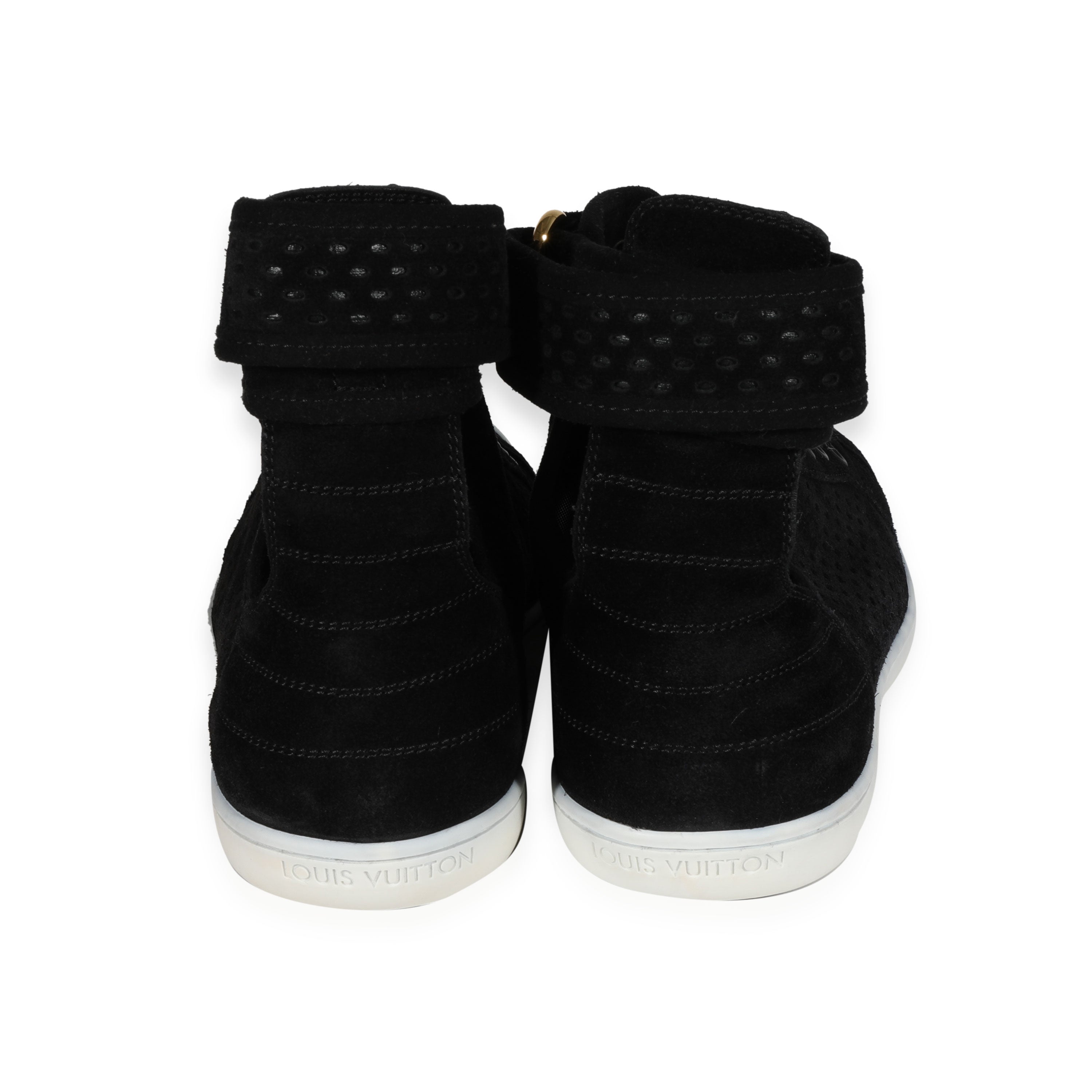 Louis Vuitton Louis Vuitton -  Louis Vuitton Wmns Suede High Black (39.5 EUR)