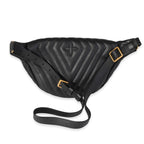 Louis Vuitton Louis Vuitton Black Quilted Leather New Wave Bumbag