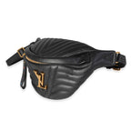 Louis Vuitton Louis Vuitton Black Quilted Leather New Wave Bumbag