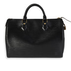 Louis Vuitton Louis Vuitton Black Epi Leather Speedy 30