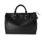 Louis Vuitton Louis Vuitton Black Epi Leather Speedy 30
