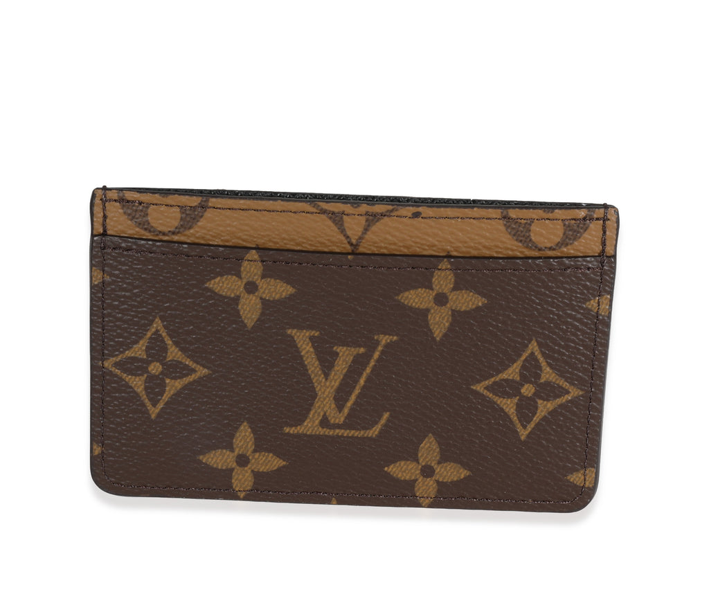 Louis Vuitton Louis Vuitton Monogram Reverse Card Holder
