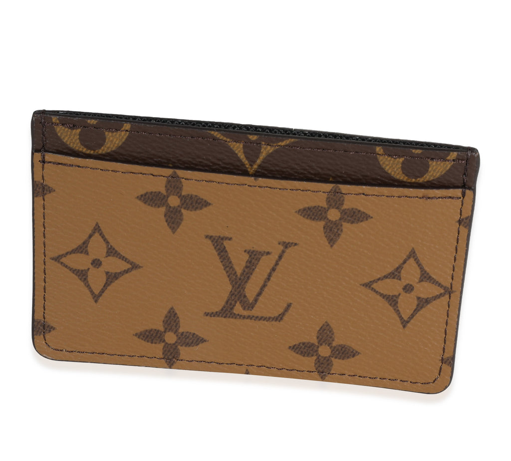 Louis Vuitton Louis Vuitton Monogram Reverse Card Holder