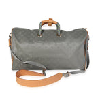 Louis Vuitton Louis Vuitton Monogram Titanium Keepall Bandoulière 50