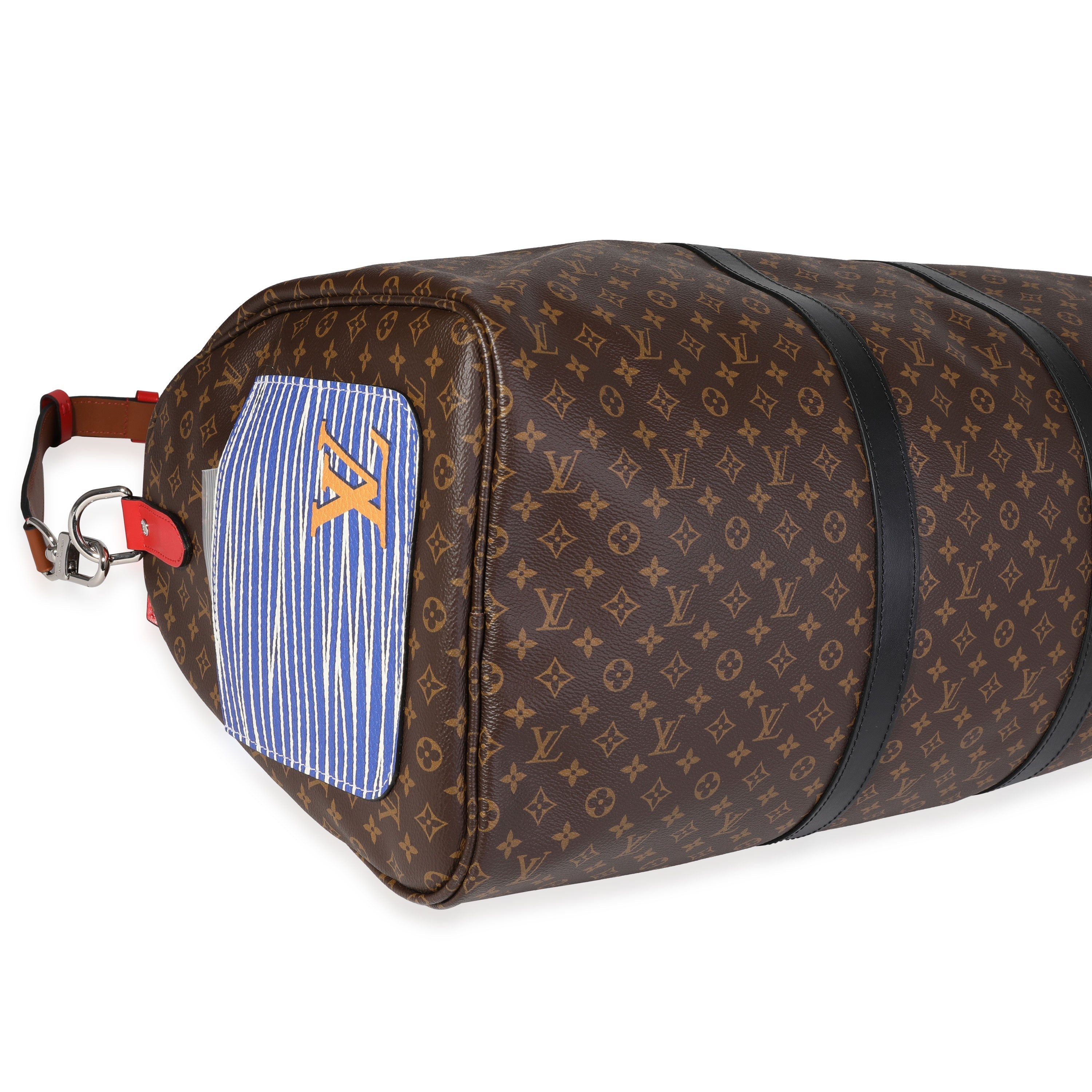 Louis Vuitton Louis Vuitton Monogram Patchwork Keepall Bandoulière 50