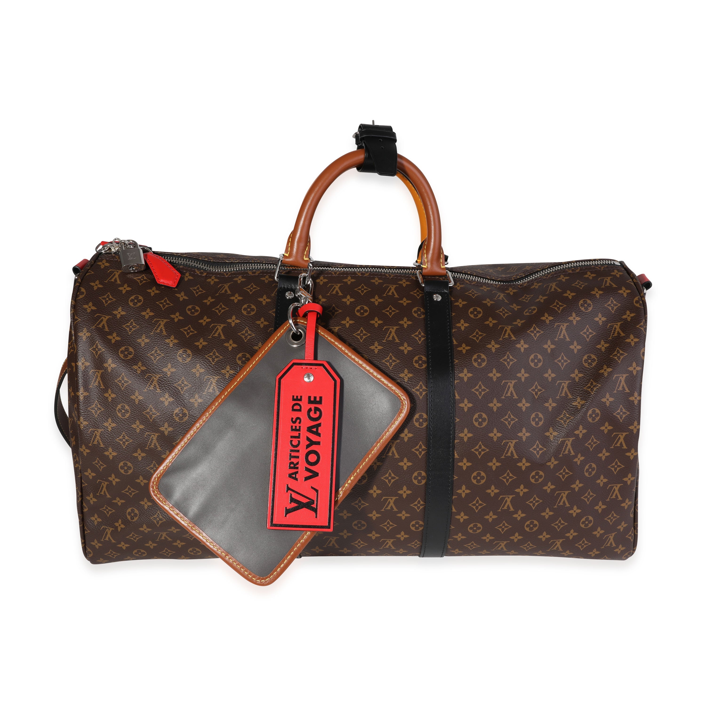 Louis Vuitton Louis Vuitton Monogram Patchwork Keepall Bandoulière 50