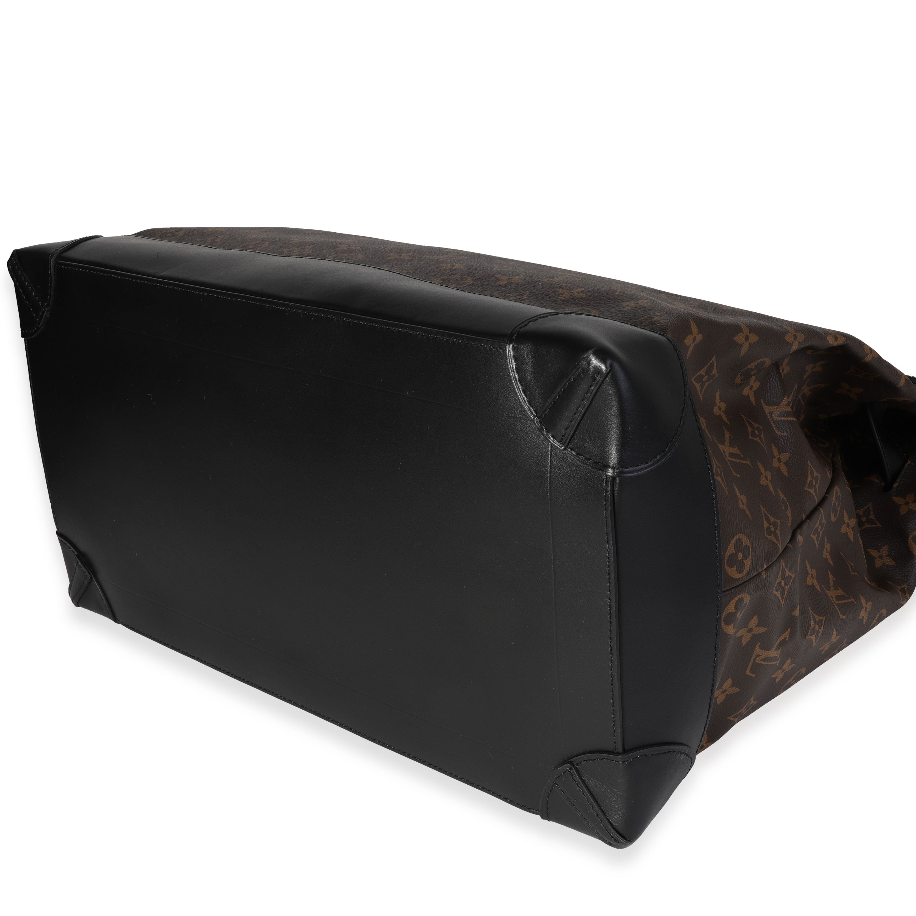 Louis Vuitton Louis Vuitton Monogram Canvas & Black Leather Solar Ray Steamer Bag