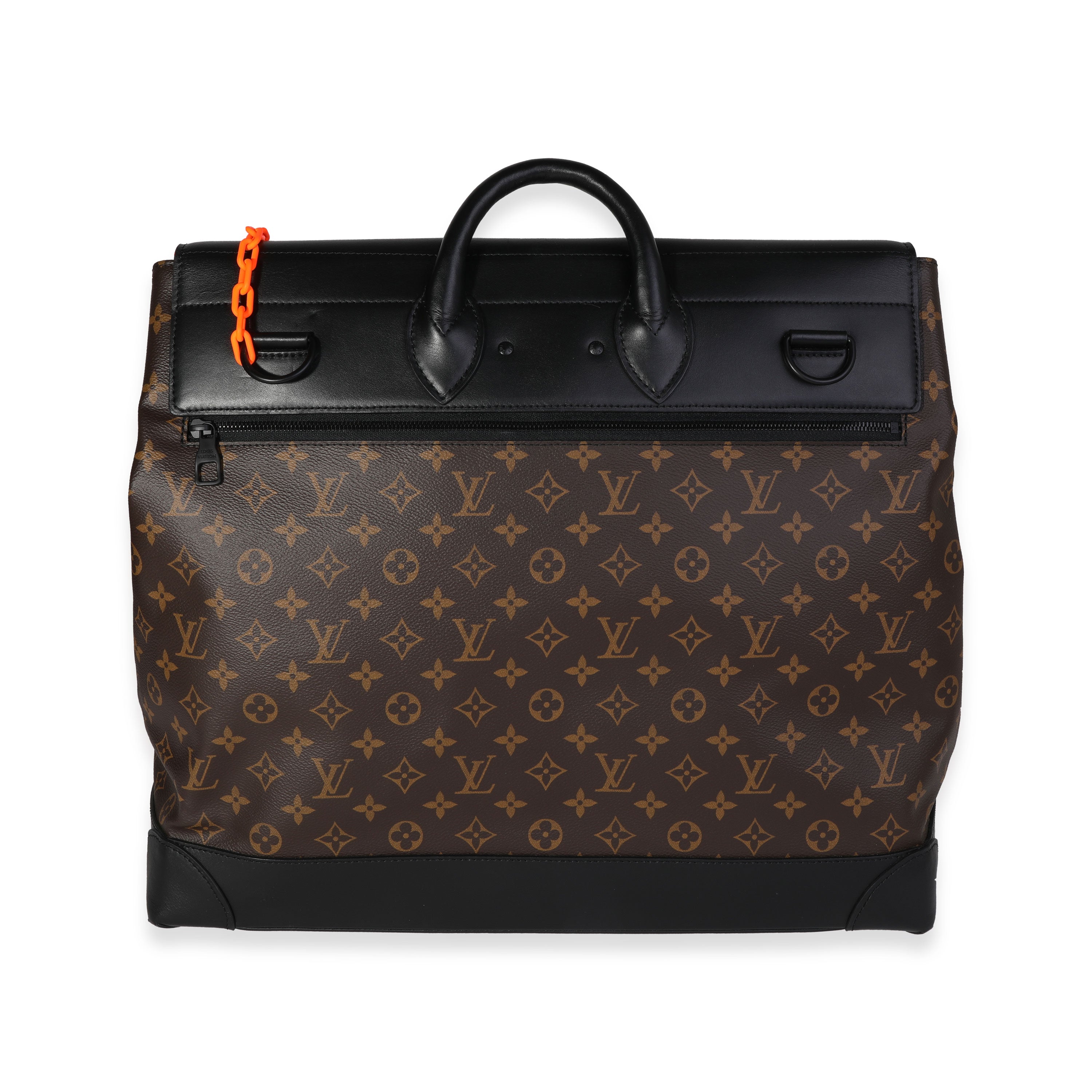 Louis Vuitton Louis Vuitton Monogram Canvas & Black Leather Solar Ray Steamer Bag